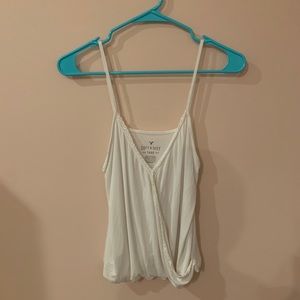 american eagle cross over tank top